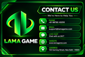 Lama Game Contact Us